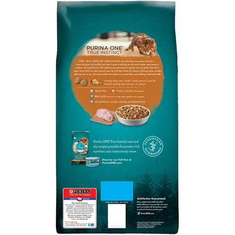 Purina ONE True Instinct Natural Grain Free With Real Chicken Plus ...