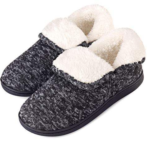 Vonmay - VONMAY Women's Fuzzy Slippers Boots Memory Foam Booties House Shoes Indoor Outdoor ...