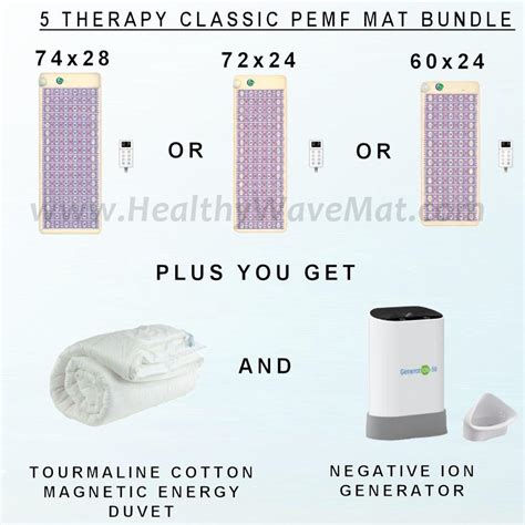 5 Therapy Classic PEMF Mat Bundle [TAJ-XXXX-PhP-Bndl] - $735.00USD ...