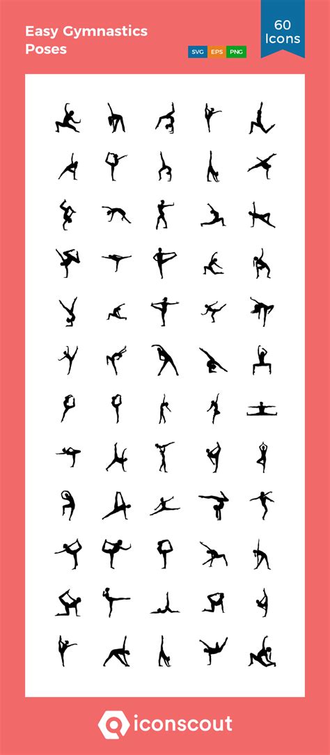 Download Easy Gymnastics Poses Icon pack Available in SVG, PNG & Icon ...