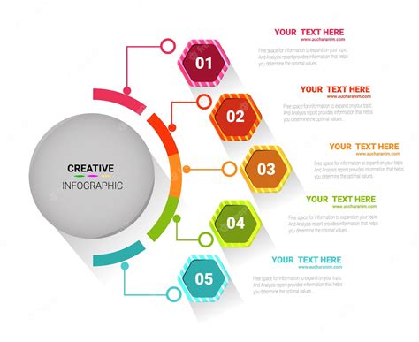 Premium Vector | Template for cycle diagram.