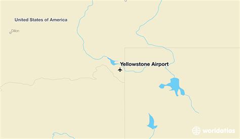 Yellowstone Airport (WYS) - WorldAtlas