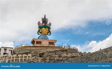 Diskit Monastery Also Known As Deskit Gompa or Diskit Gompa Stock Image ...