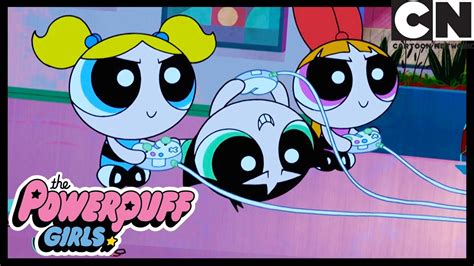 The Girls Are Too Busy Playing Video Games | Powerpuff Girls | Cartoon ...