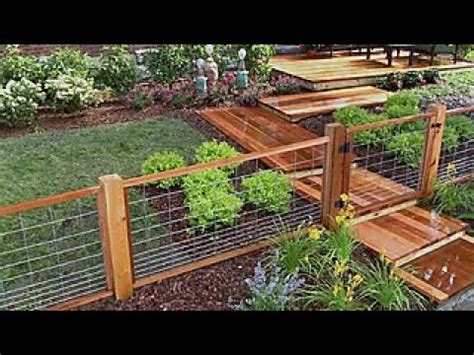 How to Install a Hog Wire Fence - DIY Network - YouTube