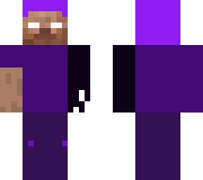 puerpel herobrine | Minecraft Skins