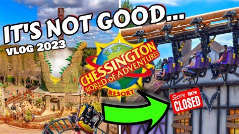 What Rides Are OPEN? | Chessington World Of Adventures Vlog April 2023! | - YouTube