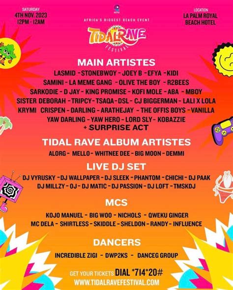 Tidal Rave Festival 2023 Highlights - Theirson Diary