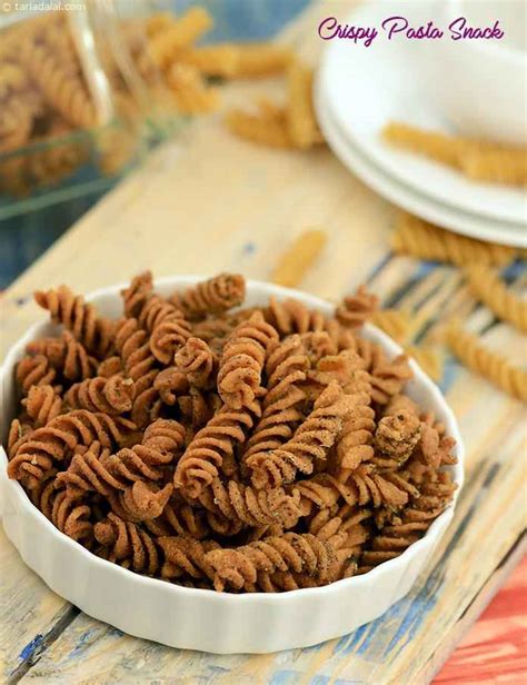 Crispy Pasta Snack ( Tiffin Treats) recipe