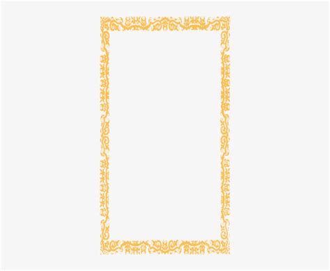 Art Deco Gold Border PNG Image | Transparent PNG Free Download on SeekPNG