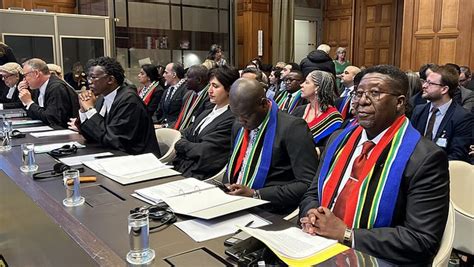 South Africa's Justice Minister Lamola Leads ICJ Delegation