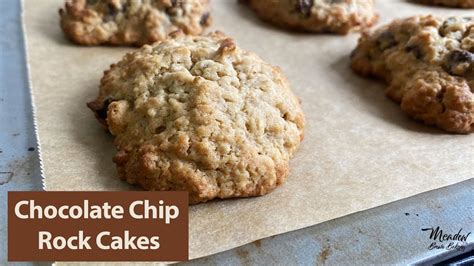 How to make chocolate chip rock cakes : Oat rock cakes : Old fashioned ...