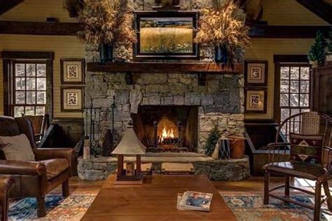 Blake Shelton | Log home living, Blake shelton house, Cottage interiors