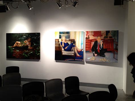 The Artist Who Painted Jeffrey Epstein’s Portrait of Bill Clinton in a ...