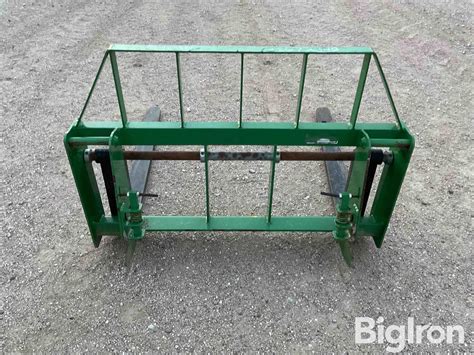 John Deere Loader Pallet Fork Attachment BigIron Auctions