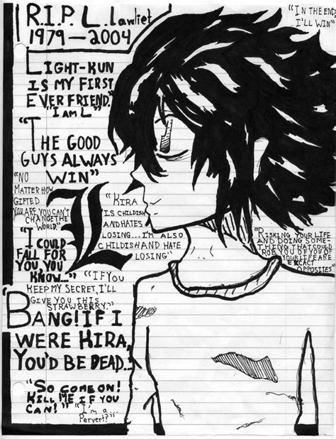 L Quotes- Death Note by Bobemma on DeviantArt