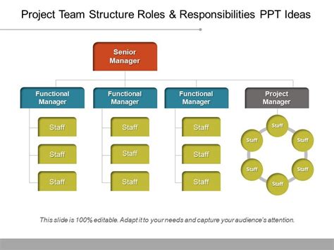 Project Team Structure Roles And Responsibilities Ppt Ideas | PowerPoint Slide Clipart | Example ...