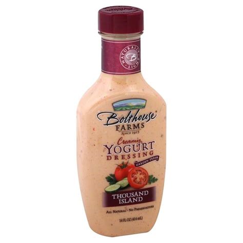 Bolthouse Farms Yogurt Dressing, Creamy, Thousand Island (14 oz ...