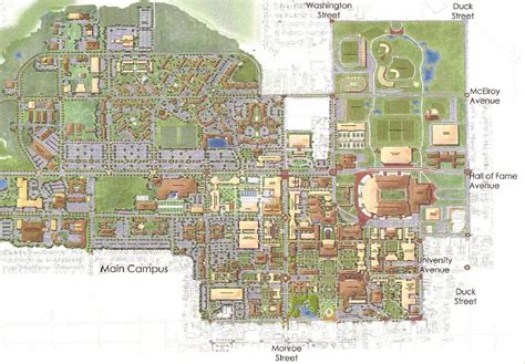 Oklahoma State University Campus Map