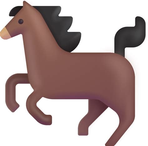 "horse" Emoji - Download for free – Iconduck