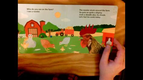 Read Aloud: Baby Einstein Touch and Feel Farm Animals - YouTube