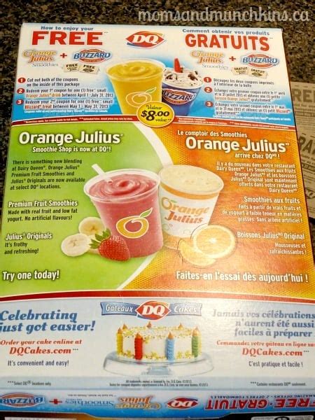 Free Dairy Queen Coupons in General Mills Cereal - Moms & Munchkins