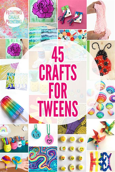 45 Fabulously Fun Summer Crafts for Tweens: Ideas for 8-12 Year Olds