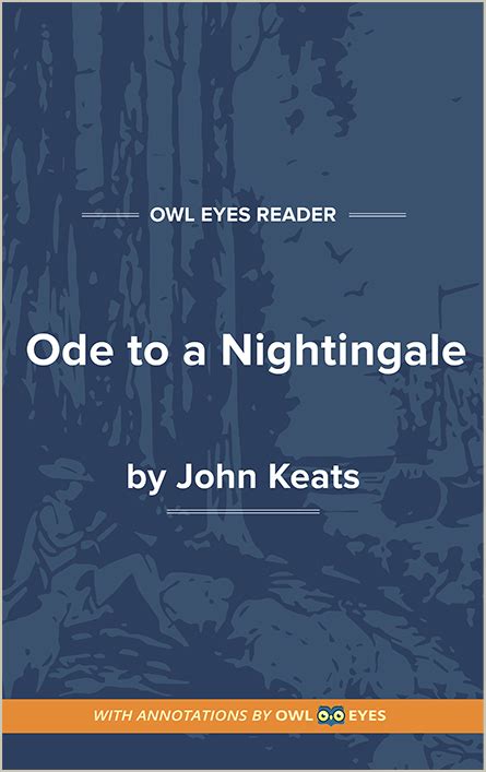 Rhyme in Ode to a Nightingale - Owl Eyes