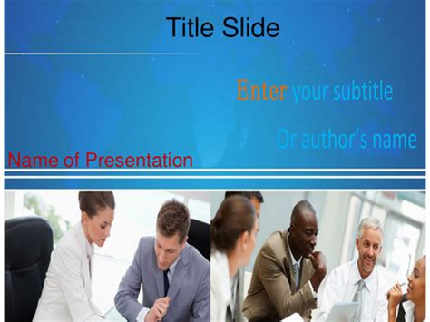 Business Meeting PPT Template | Teaching Resources