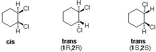 Stereoisomerism in Disubstituted Cyclohexanes - Chemistry LibreTexts