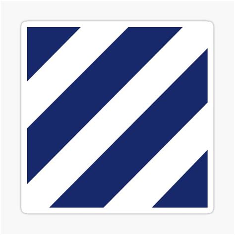 "Logo of the 3rd Infantry Division, U. S. Army" Sticker for Sale by Quatrosales | Redbubble