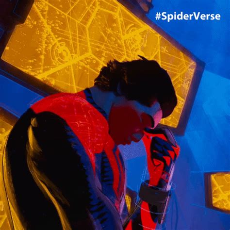 Download Spider-Man 2099 Movie Spider-Man: Across The Spider-Verse Gif - Gif Abyss