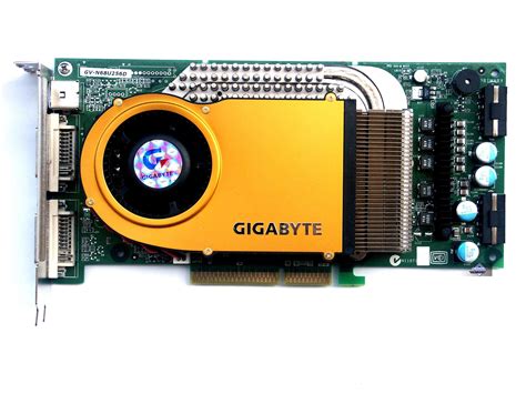 Gigabyte GV-N68U256D based on GeForce 6800 Ultra