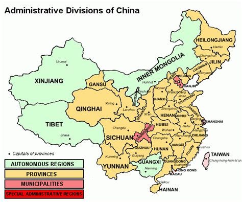 China Map Printable