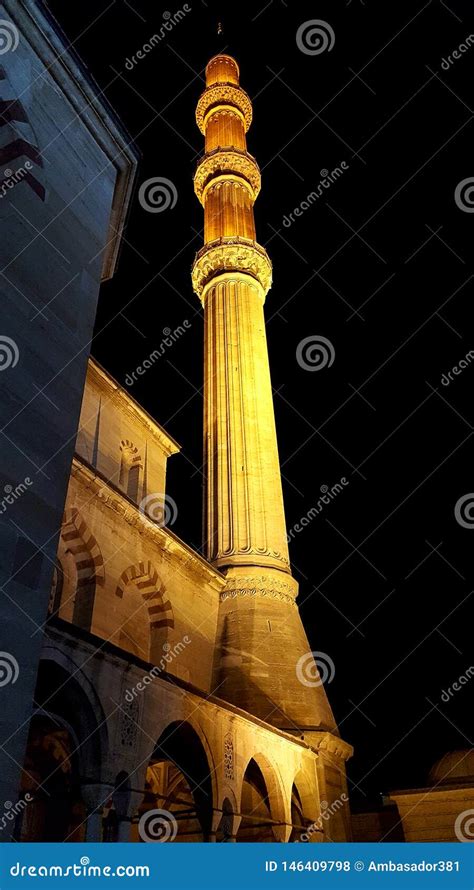 Mosque of Selim Edirne,Turkey Editorial Stock Photo - Image of mosque ...