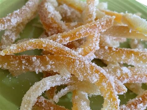 Candied Citrus Peel - Stable Table and Crafts