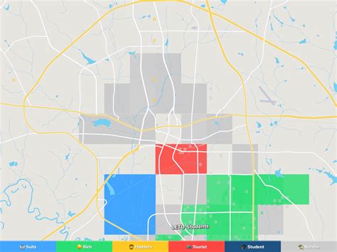 Longview Neighborhood Map