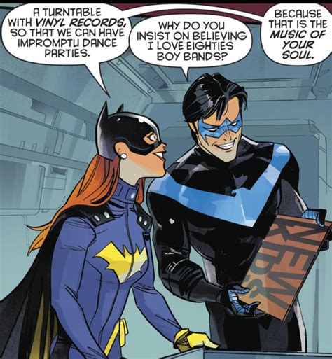 Pin by H N on My fandoms... | Nightwing and batgirl, Nightwing, Batgirl