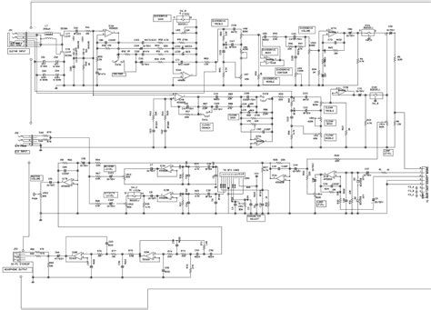 Electrotechnician: Marshall guitar amplifier MG100DFX Schematic (Circuit diagram)