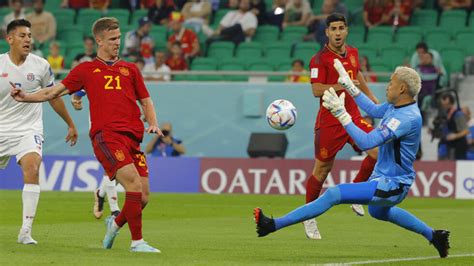 Spain put seven goals past hapless Costa Rica in record World Cup start