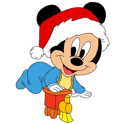 Baby Disney Mickey Christmas Clipart