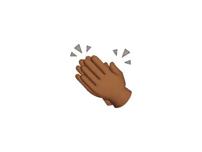 Inclusive animated clapping emoji for Slack by Peter Lewis on Dribbble