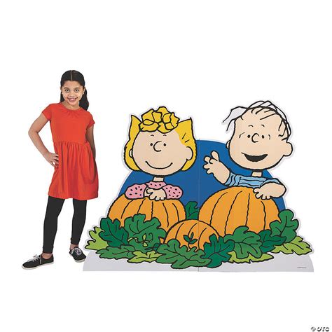 Peanuts® Linus Sally Halloween Cardboard Stand-Up Oriental Trading ...