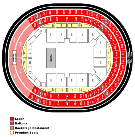 Wincent Weiss | Premium-Package Seating Plan - Lanxess Arena