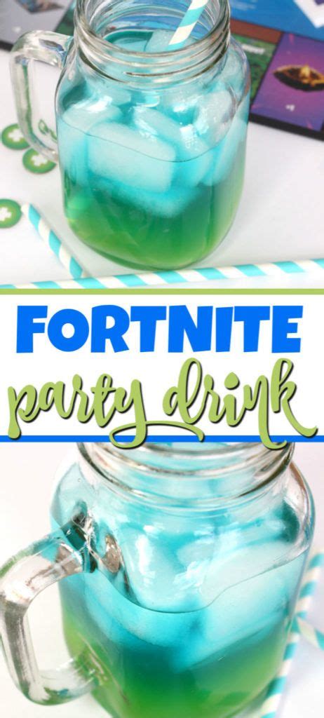 Fortnite Party Drink - Chug Jug – Mom vs the Boys | Recipe | Party drinks, Layered drinks, Kid ...