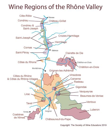 SWE Map 2021—Rhône Valley – Wine, Wit, and Wisdom