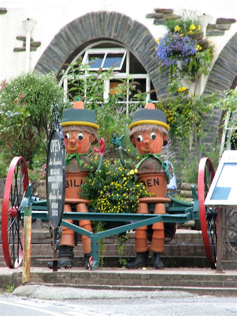 Bill And Ben The Flower Pot Men Photo / Picture / Image : Beddgelert Gwynedd UK