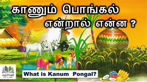 காணும் பொங்கல் என்றால் என்ன ?| What is Kaanum Pongal ? |காணும் பொங்கல் ...