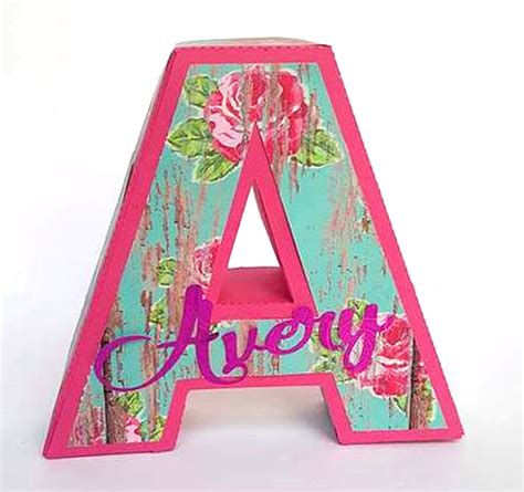 Alphabet Letter Boxes - Pazzles Craft Room