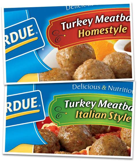 Perdue Turkey Meatballs | PKG Branding